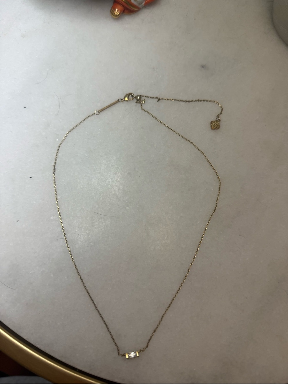 Gold Bar Pendant Necklace - Women Jewelry